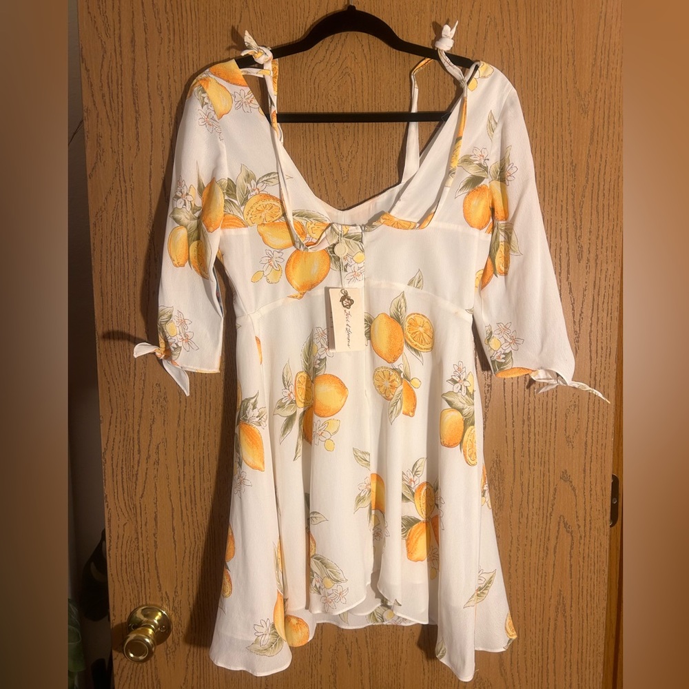 🍋NWT For Love and Lemons Limonada Sun Dress🍋 - Picture 4 of 6